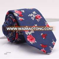 New Arrival Fashion Skinny Floral Tie