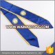 Wholesale price Custom logo design print polyester ties for men