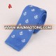 Fashion Anchor Design Knitted Skinny Ties for Men