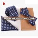 Men's Necktie 100% Polyester Bow Ties Gift Set